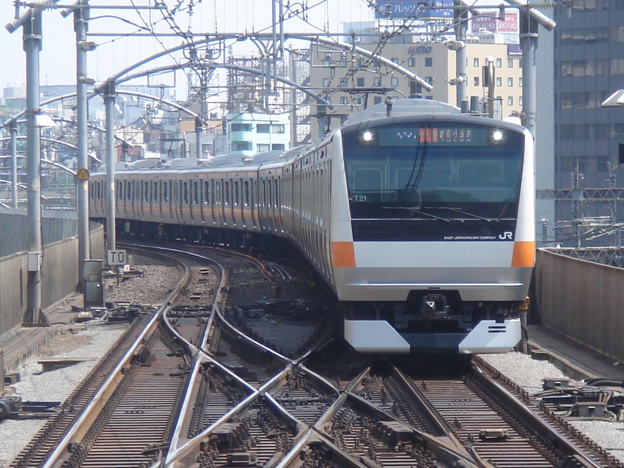 【長野発水道橋行き？】中央線グリーン車連結対応工事が実施　E233系トタH55編成で