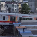 【車止めに激突】山陽電車5000系（5703F）リニューアル車が阪神尼崎車庫で脱線事故