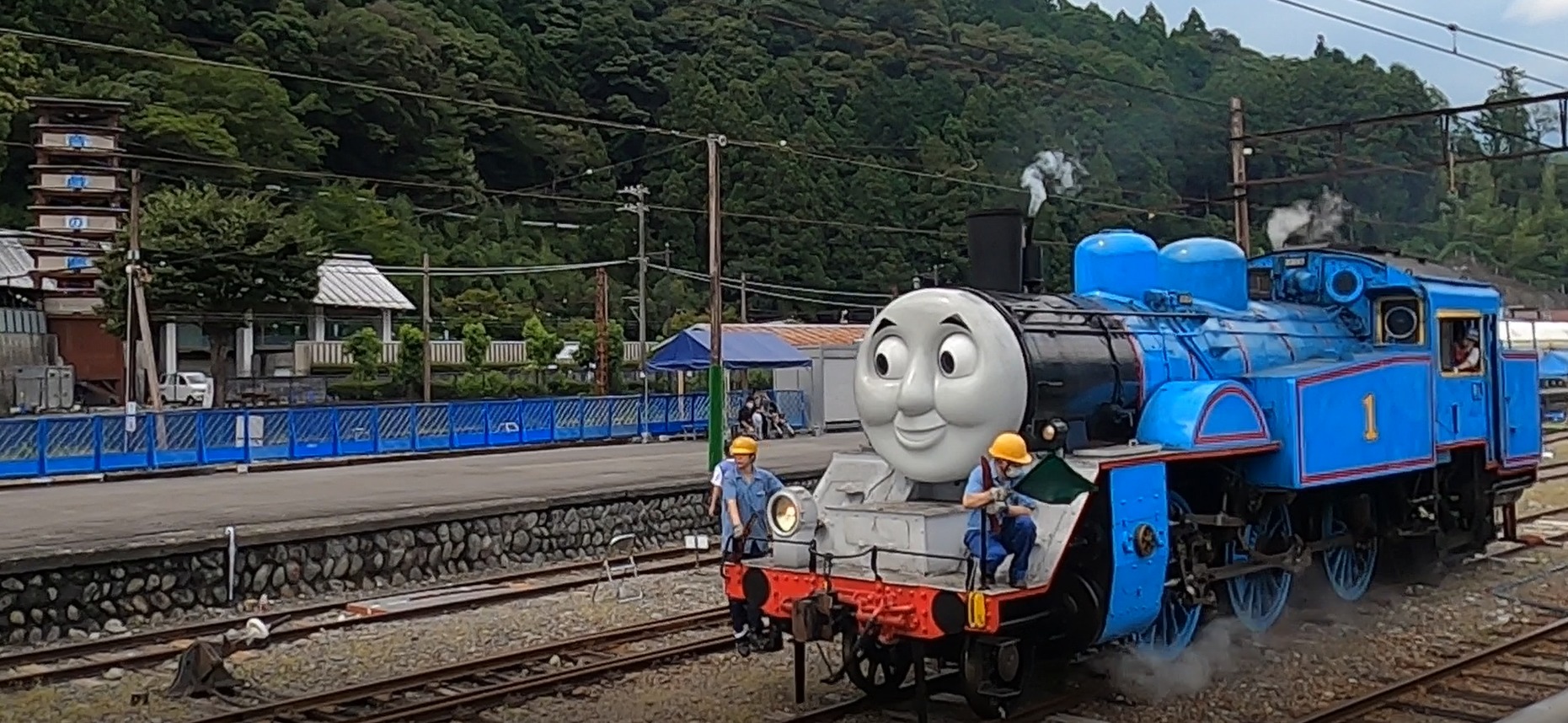【大井川鉄道】SLトーマス運転区間を新金谷～家山に短縮して2020年最終日まで「往復乗車」で運転へ　イベントも一部変更