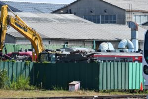 【初の廃車】しなの鉄道115系S23編成がNN解体線に移動 一部部品は撤去済み