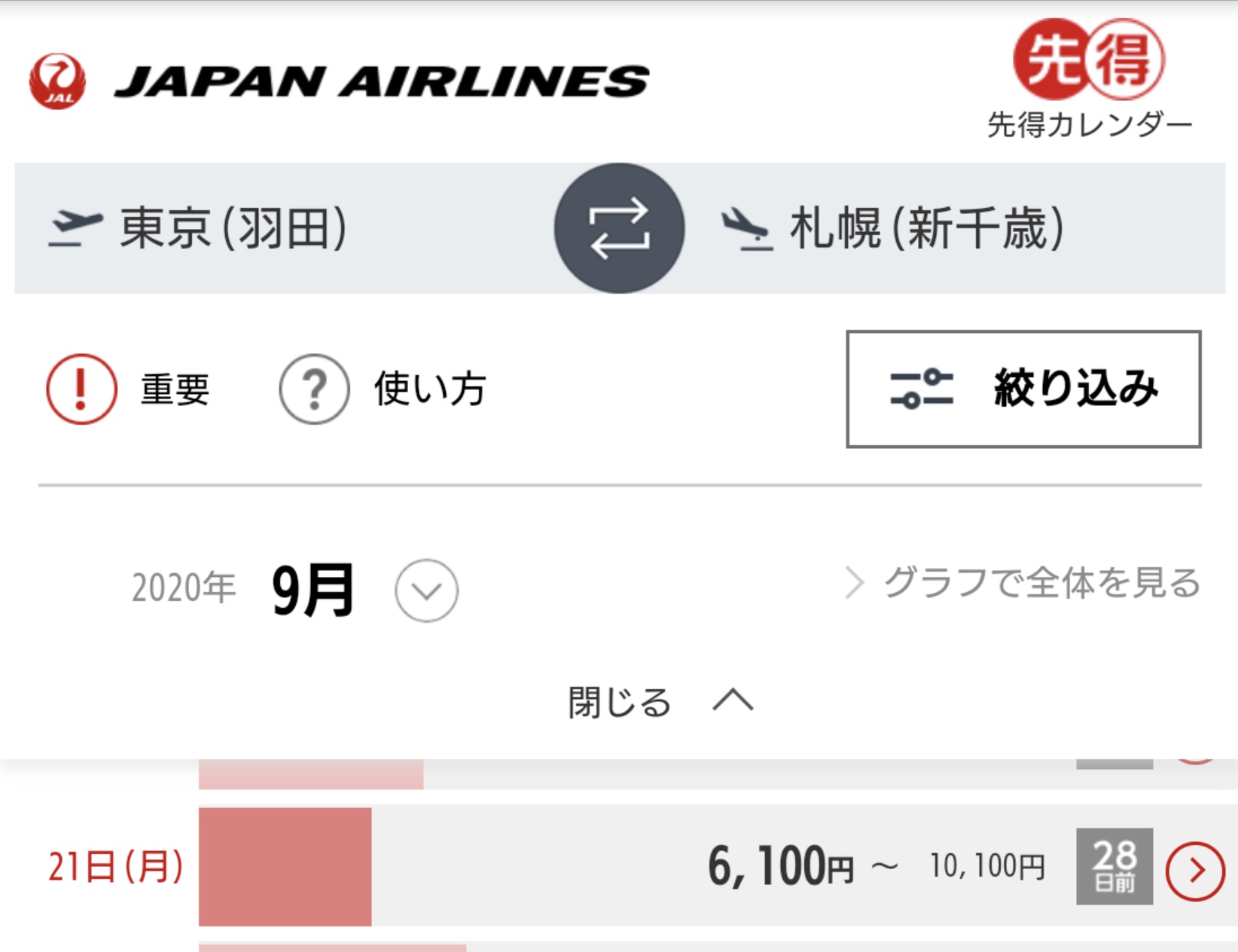 【激安】JALがコロナへの特別対応として割引運賃も含め取消手数料が無料に 東京-札幌が最安6100円でLCCに負けず劣らない破格 マイルが溜まるキャンペーンも