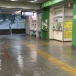 【こっちでは雨は降っていないのに】｢局地的な｣ゲリラ豪雨により東川口が水没 武蔵野線が一時運転見合わせに 駅が停電し身動きが取れない状況に