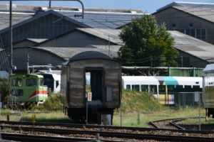 【E257系解体】長野総合車両センターでM-202編成とM-205編成が解体 あの黒塗り編成も