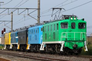 【カラフル5色】秩父鉄道デキ5重単 熊谷貨物ターミナルに回送