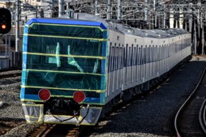 【電子レンジ？】22年ぶりの新型車両都営6500形6501Fが甲種輸送 三田線では初の8両編成