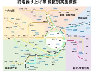【JR東日本】現実となった終電ダイヤ繰り上げの概要 2021年春から実施 減便だけではなく増発や臨時列車の運行も