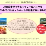 【JR東日本での旅行がさらに便利に】｢びゅうパッケージツアー｣のみ対応してたGOTOトラベルに｢ダイナミックレールパック｣が追加 両者何が違うのか
