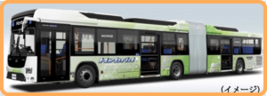 四日市市内で連接バス試験走行へ　三岐鉄道が2021年秋に導入
