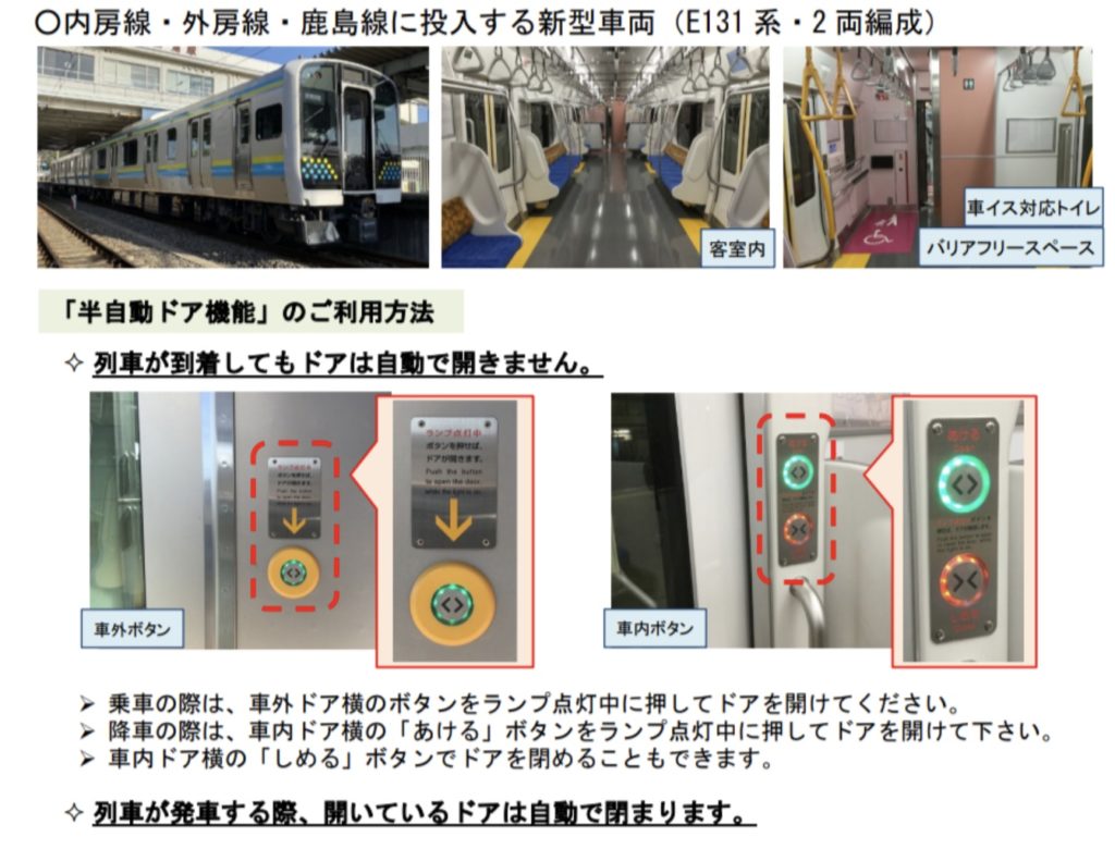 取寄商品 BD JR東日本 E131系 木更津 鉄道 外房線直通運転席展望 内房線