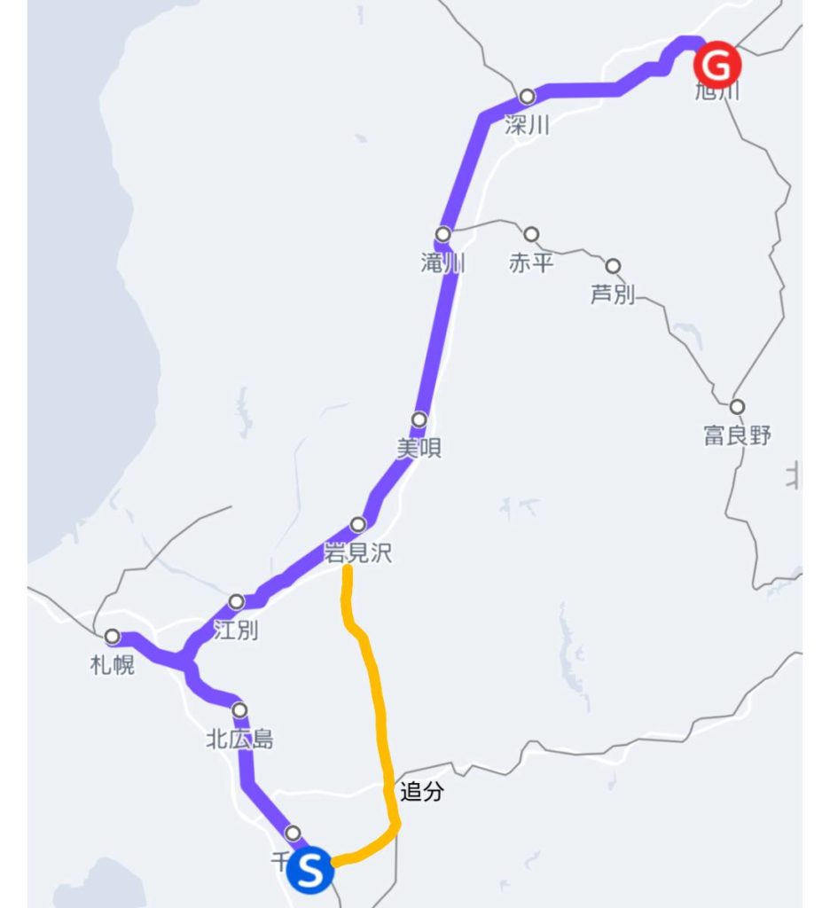 旭川 新千歳空港間 直通列車を計画 追分経由 で1時間30分 Jr北海道 北海道ap Japan Railway Com