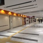 京都駅周辺の人出は少なく　新型コロナで外出自粛影響か