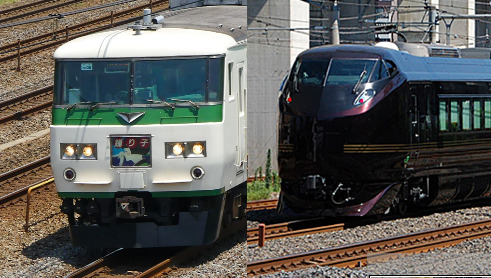 【高崎～熱海・鎌倉】E655系なごみ・185系ツアーが実施