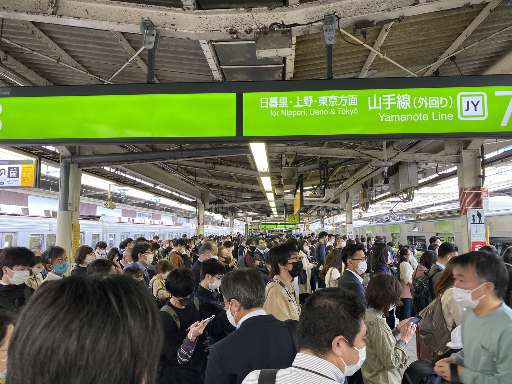 【速報】JR東日本が5月7日の減便中止 大混雑の影響