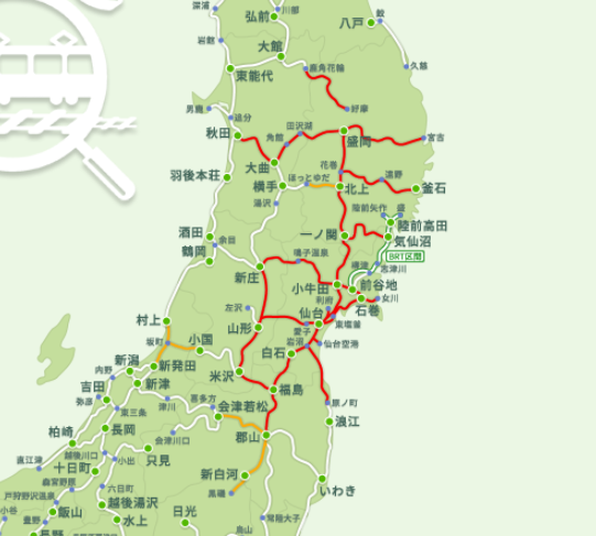 東北地方地震で列車・新幹線が運転見合わせ