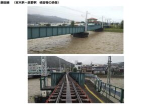 【JR東海】大雨による被災状況を公開 飯田線復旧は数ヶ月かかる可能性