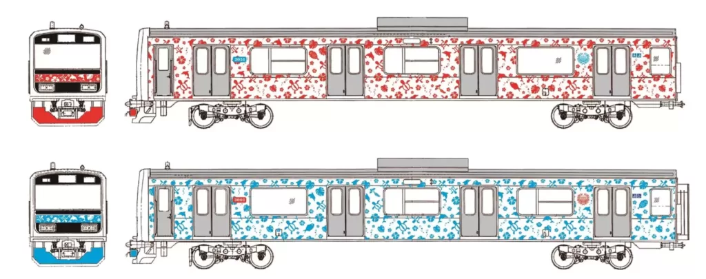 【通勤用から観光列車へ大変身】伊豆急3000系のデザインと愛称が決定 2022年4月下旬営業運転開始