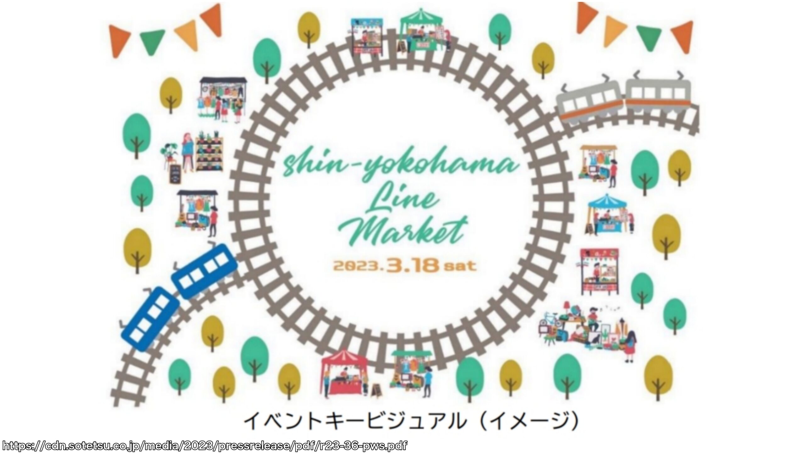 【相鉄・東急新横浜線開業記念】オープニングセレモニー&Shin-yokohama Line Market開催